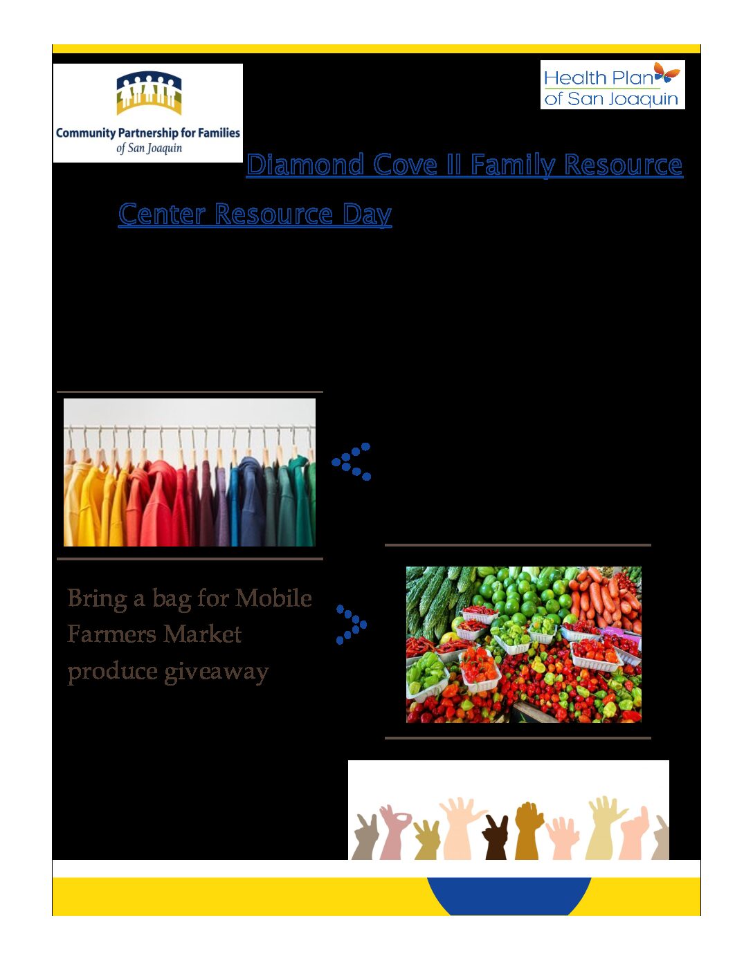 A FREE RESOURCE DAY FREE VISION SCREENING Health Plan Of San Joaquin