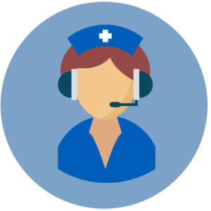 advice nurse line icon